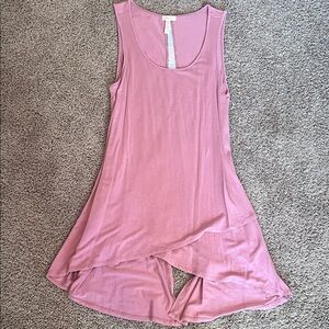 Matilda Jane Soft Pink Asymmetrical Tank Top